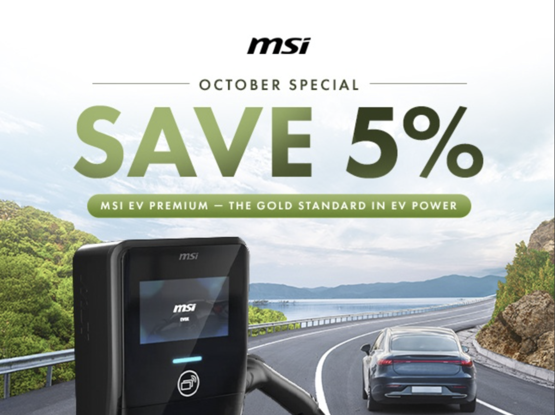 Save 5% on MSI EV Premium